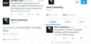 mark zuckerberg hackeado